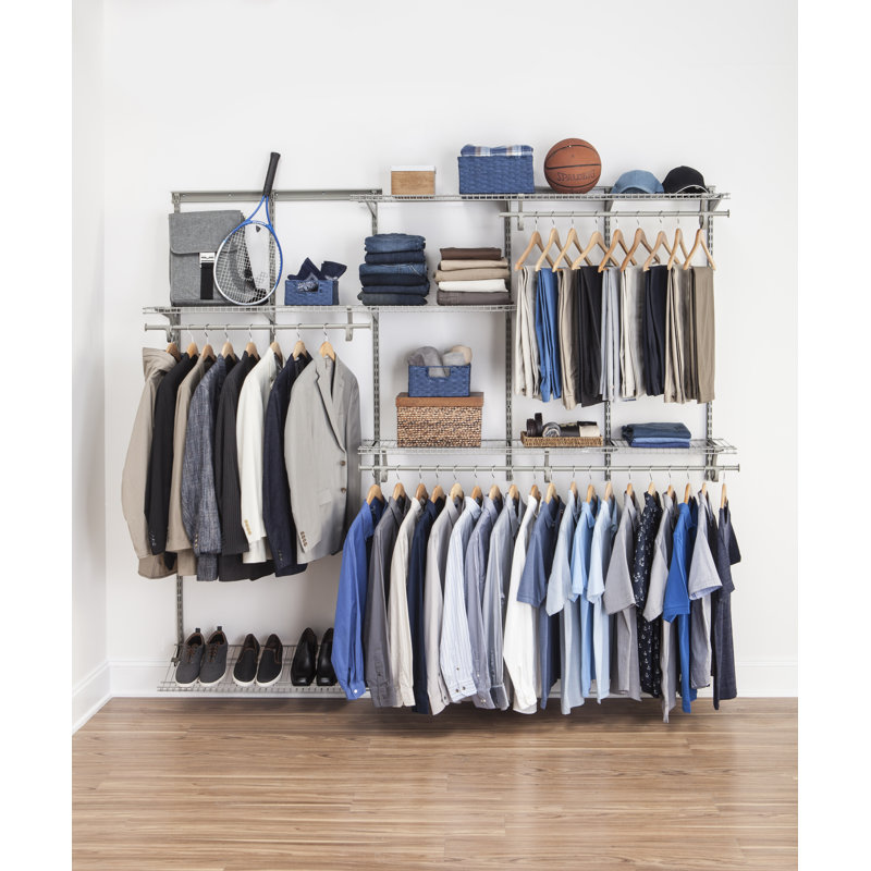 ClosetMaid SuperSlide Adjustable Hanging Closet Rod Wayfair